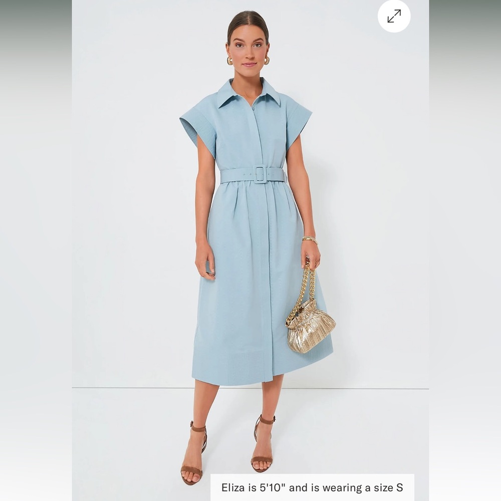 Tuckernuck Slate Blue Chloe Dress